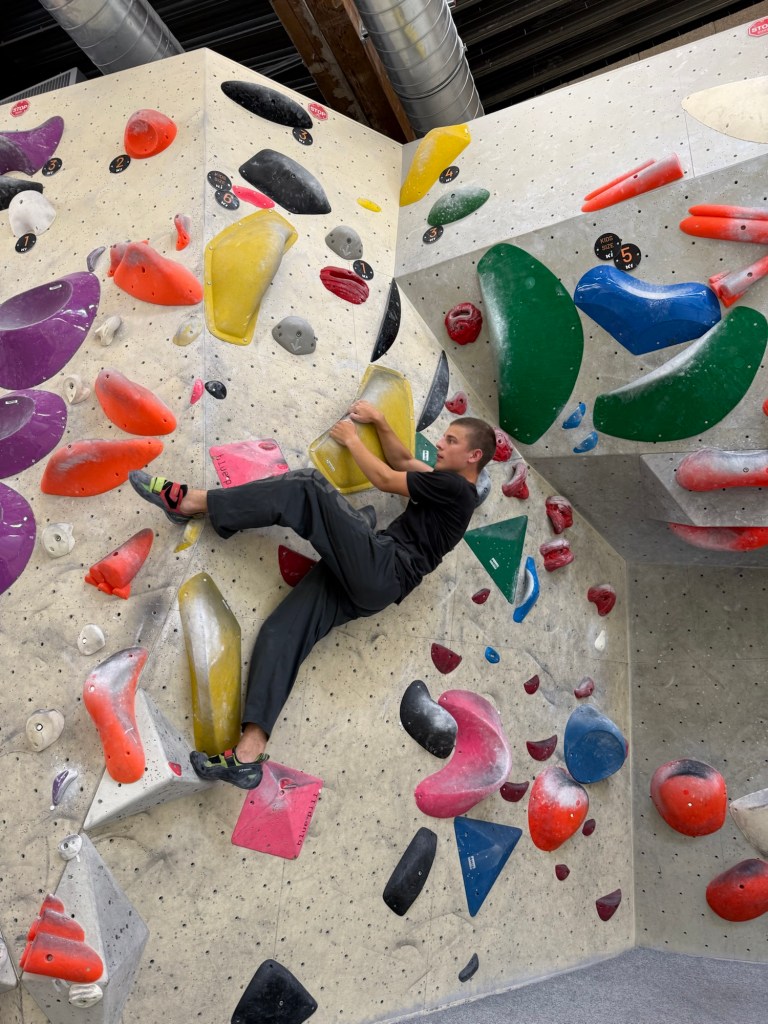 och massa boulderväggar
