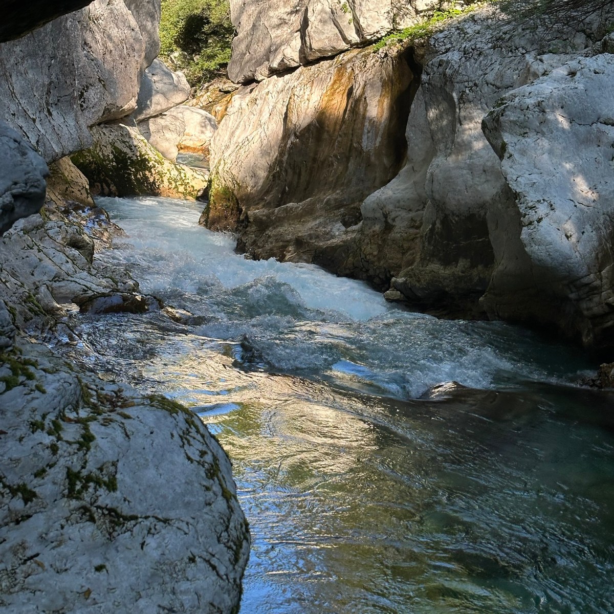 Canyoning i Slovenien